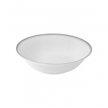 Σαλατιέρα Πορσελάνης Pearl White Estia 23εκ. 07-15404