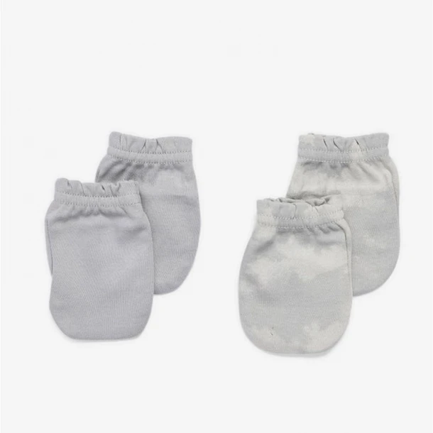 Σετ 2 Ζεύγη Γαντάκια Βαμβακερά Νεογέννητου Marble Minene 22130005910OS