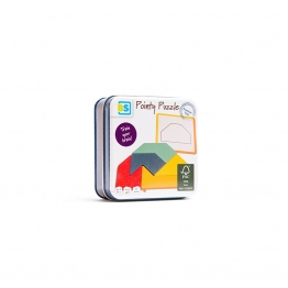 Ξύλινο Δημιουργικό Παζλ Bs Toys GA449