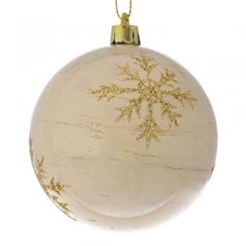 Σετ Μπάλες 6τμχ Πλαστικές Κρεμ iliadis 8εκ. 79433