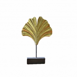 Διακοσμητική Επιτραπέζια Αχιβάδα Κεραμική Χρυσή-Μαύρη Art Et Lumiere 23x7x27εκ. 10588