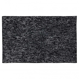 Ταπέτο Μπάνιου Polyester 50x80εκ. Speckles Black Sealskin 294605419