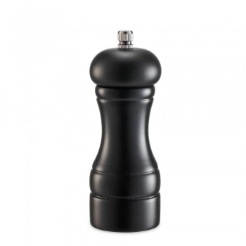 Μύλος Για Αλάτι-Πιπέρι Ξύλινος Μαύρος 5x5x12,5εκ. Oriana Ferelli CLG353613BK