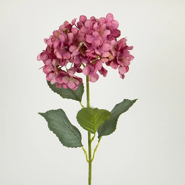 Κλαδί Με Λουλούδι Ορτανσία Μωβ 77εκ. ESTHETI 758-12058