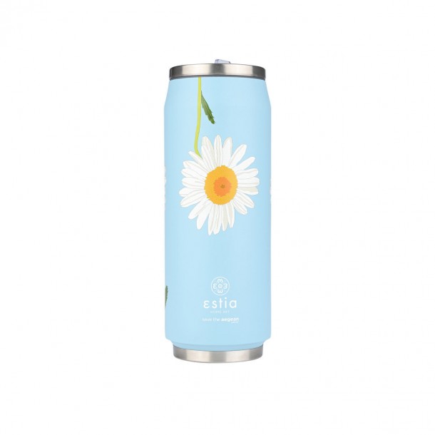 Θερμός-Ποτήρι Ανοξείδωτο Dreamy Sky Save The Aegean Estia 500ml-7x19εκ. 01-22808