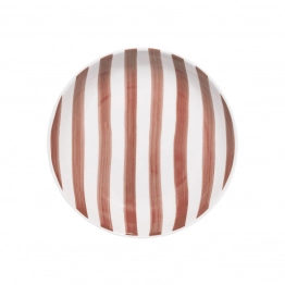 Πιάτο Βαθύ Φαγητού Πορσελάνης 20x4εκ. Ligne Pink Estia 07-38922