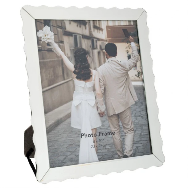 Κορνίζα Γυάλινη Ασημί 20x25εκ. iliadis 89419