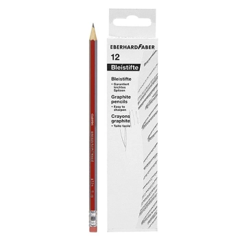 Μολύβι Σετ 12τμχ Με Γόμα Faber 60-636