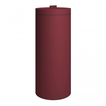 Καλάθι Απλύτων Ανοξείδωτο Matt Bordeaux 26x60εκ.-30ltr Pam & Co 2560-153