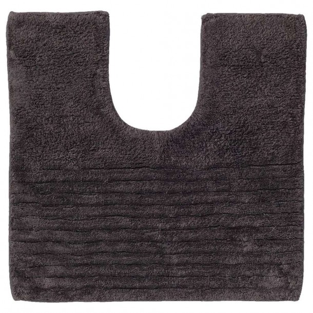 Ταπέτο Λεκάνης Βαμβακερό 45x50εκ. Essence Anthracite Sealskin 294438413