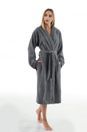 Μπουρνούζι Βαμβακερό Casual Titanium XLarge Guy Laroche