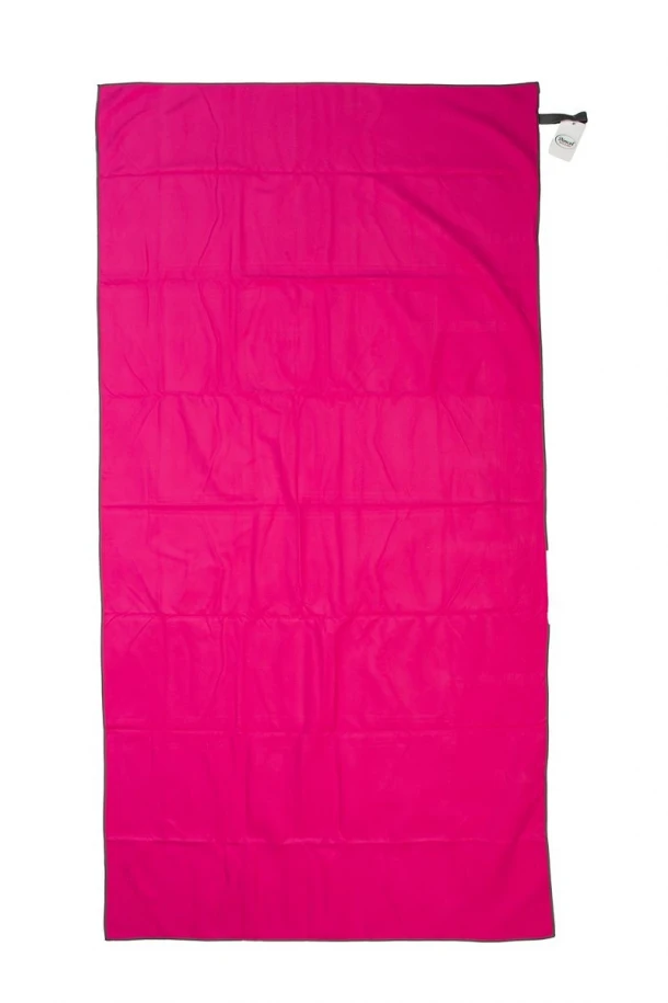Πετσέτα Γυμναστηρίου Quick Dry Polyester/Polyamide 50x80εκ. Fuchsia-Dark Grey DimCol