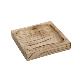Πλατώ Σερβιρίσματος Ξύλινο Natural ESPIEL 25,5x25,5x4εκ. XYP122