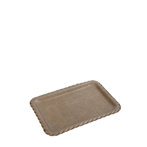 Δίσκος Σερβιρίσματος Δερματίνης Μπεζ ESPIEL 39x28x2εκ. LTC2738K20-1