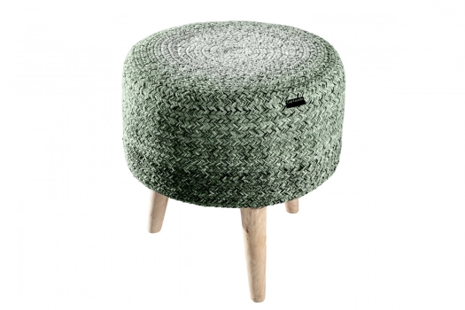 Σκαμπώ 40x40x40εκ. Stool Shades Olive Guy Laroche