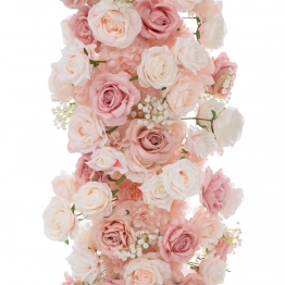 Runner Με Ροζ-Λευκά Λουλούδια 45x200εκ. iliadis 92681