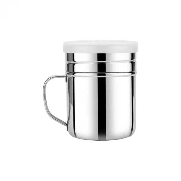 Δοχείο Άχνης Ανοξείδωτο Με Χερούλι 270ml-6,8x7,1x9,5εκ. Estia 01-36706