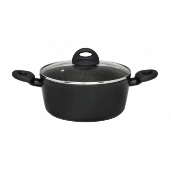 Κατσαρόλα Αντικολλητική Αλουμινίου 24εκ. Petra CRYSPO TRIO 70.020.024