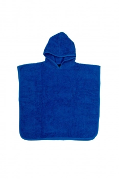 Πόντσο Παιδικό Βαμβακερό Μπλε 60x120εκ. Kids DimCol