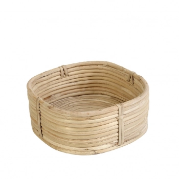 Ψωμιέρα Ξύλινη Natural 20x20x8εκ. ESPIEL KAG402