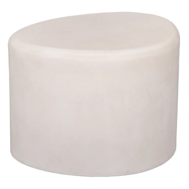 Βηθητικό Τραπεζάκι Με Ακανόνιστο Σχήμα Mdf Λευκό 50x40x35εκ. iliadis 92134