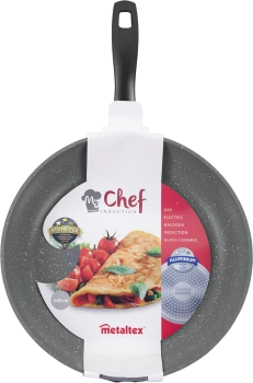 Τηγάνι Αντικολλητικό Σε Διάφορες Διαστάσεις Stone-Tex  Metaltex