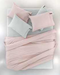 Σεντόνι Μεμονωμένο Βαμβακοσατέν Υπέρδιπλο Με Λάστιχο 160x200+35εκ. Minimal Pudra Guy Laroche