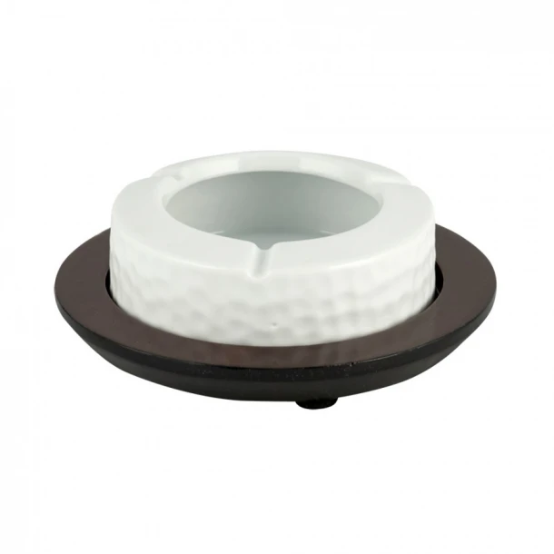 Σταχτοδοχείο Πορσελάνης-Ξύλινο WM Collection 15εκ. N955710