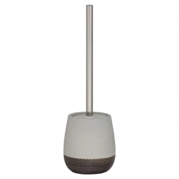 Πιγκάλ Τουαλέτας Πορσελάνης 11,5x26εκ. Braid Grey Sealskin 362490511