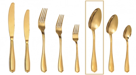 Κουτάλι Φαγητού Ανοξείδωτο 18/0 Empire ESPIEL 20,5εκ. GYG203K12