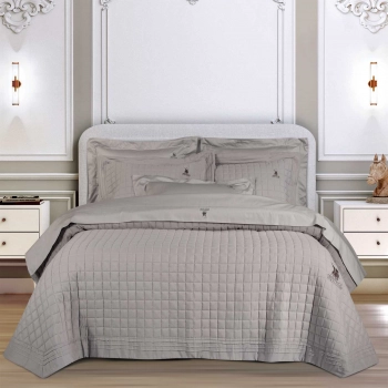 Κουβερλί Microfiber King 240x250εκ. Classic 2356 Taupe Greenwich Polo Club