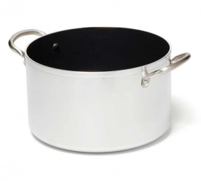 Κατσαρόλα Αλουμινίου Αντικολλητική (Χωρίς Καπάκι) Φ24x15εκ.-3mm Croscat Comas CO11781000