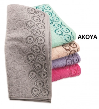 Πετσέτα Βαμβακερή Ζακάρ Μεμονωμένη Σώματος 70x140εκ. Zero Twist Ουρανία Άκουα DimCol