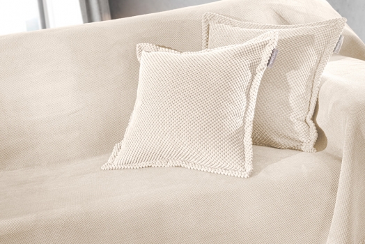 Διακοσμητική Μαξιλάροθήκη Microfiber Rubicon Sand 45x45εκ. Guy Laroche