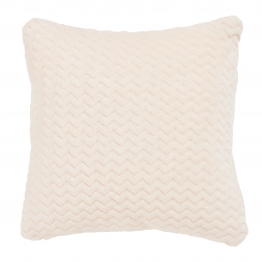 Διακοσμητικό Μαξιλάρι Fleece 40x40εκ. Throws 1366 Ecru Das Home