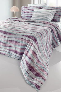 Σετ Σεντόνια Βαμβακερά King Size 270x265εκ. Active Iris Guy Laroche