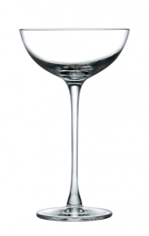 Ποτήρι Σαμπάνιας Σετ 6τμχ Κρυσταλλίνης Διάφανο Hepburn NUDE 240ml-10x17εκ. NU67104-6