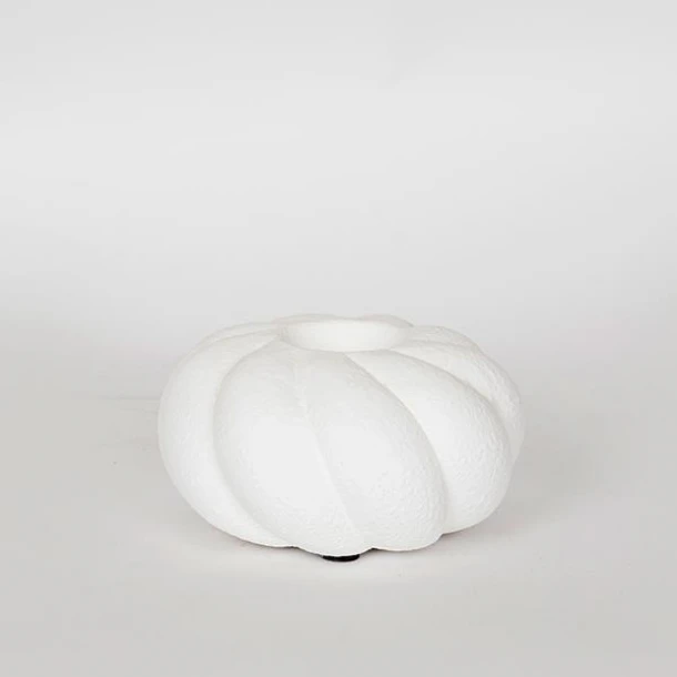 Κηροπήγιο Κεραμικό Λευκό 15x7,5εκ. ESTHETI 752-25021