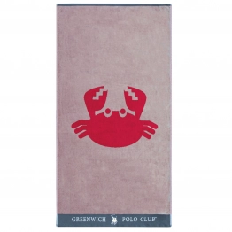 Πετσέτα Θαλάσσης Βαμβακερή 70x140εκ. Beach Towel 3661 Greenwich Polo Club Junior