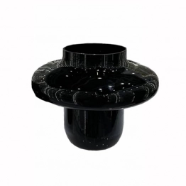 Βάζο Γυάλινο Μαύρο Φ17x30εκ. Art Et Lumiere 30329