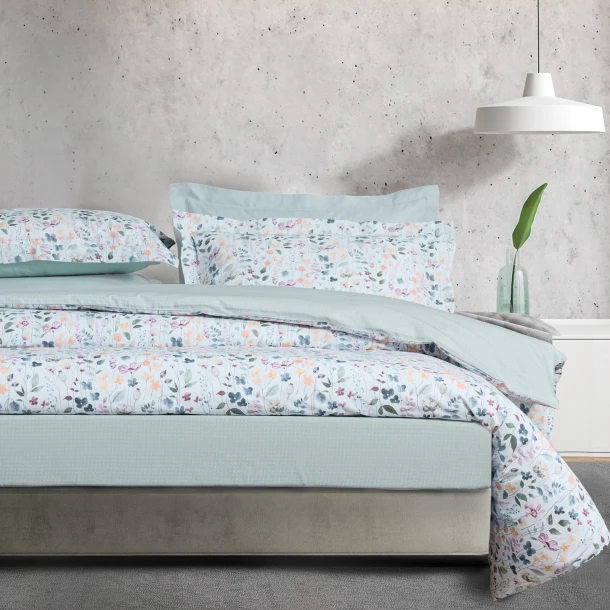 Σετ Παπλωματοθήκη Polycotton Μονή 160x240εκ. Casual 5453 Multicolor Das Home