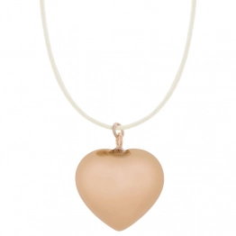 Μενταγιόν Εγκυμοσύνης Επάργυρο-Βαμβακερό Bola Sofie Rose Gold Καρδιά Proud Mama PM-670