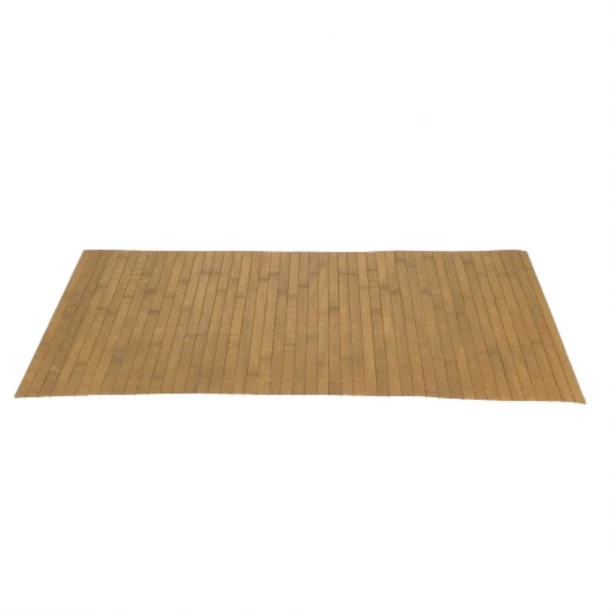 Ταπέτο Μπάνιου Bamboo 50x80εκ. Natural Brown MRShome 0044002