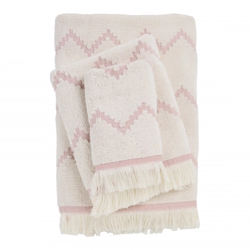 Σετ Πετσέτες 3τμχ Βαμβακερές Best 0871 Nude Das Home