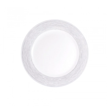 Πιάτο Φρούτου Πορσελάνης Elegancy Grey 19εκ. Oriana Ferelli NW24010023