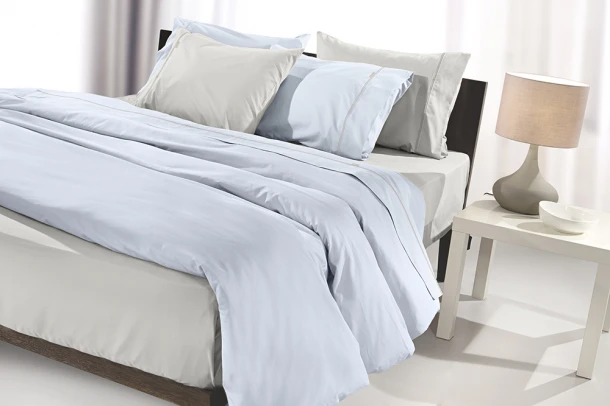 Σεντόνι Μεμονωμένο Βαμβακερό Μονό 160x265εκ. Reserve Grigio Guy Laroche