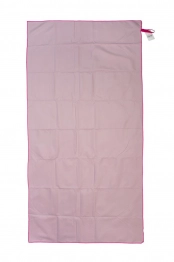 Πετσέτα Θαλάσσης Quick Dry Polyester/Polyamide 80x160εκ. Lilac-Fuchsia DimCol