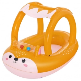 Φουσκωτό Βαρκάκι Μπεμπέ Με Σκίαστρο 94x66εκ. Bestway 42-3039