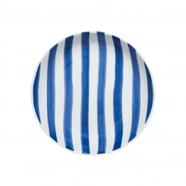 Πιάτο Βαθύ Φαγητού Πορσελάνης 20x4εκ. Ligne Blue Estia 07-38892