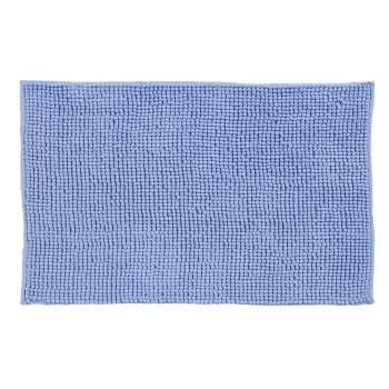 Ταπέτο Μπάνιου Αντιολισθητικό Chenille 60x90εκ. Bathmats 0778 Μπλε Das Home